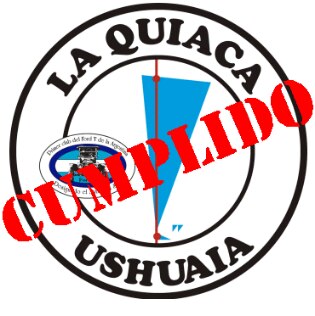 Sello La Quiaca - Ushuaia, Cumplido