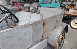 Carrocería en reparación